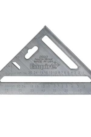 Empire 2990 7 in. Magnum Fat Boy Aluminum Rafter Square 2990 Low Price