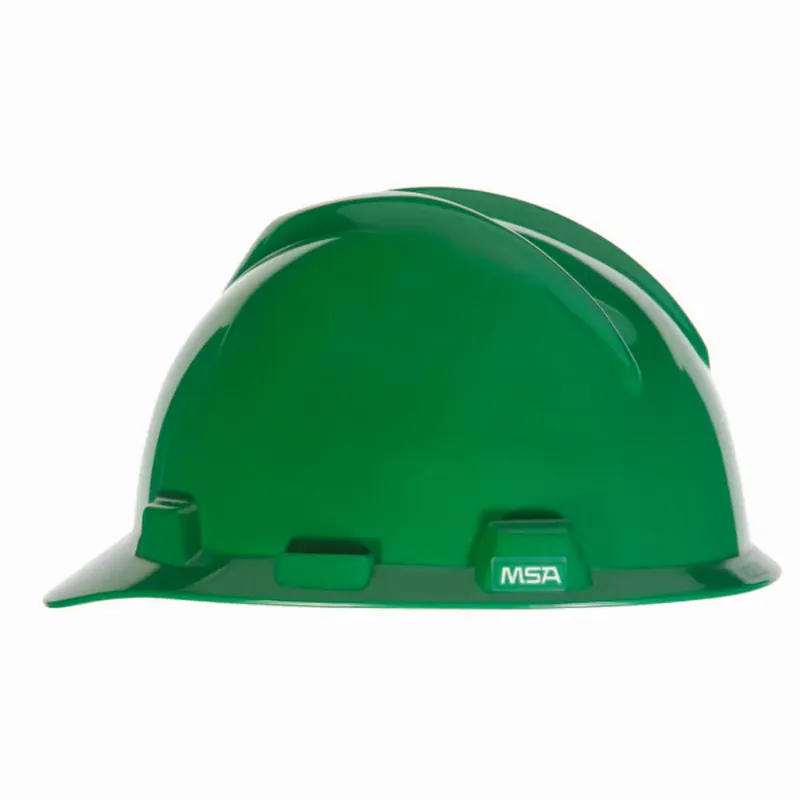 MSA 475360 V-Gard Cap Style Safety Hard Hat With Fas-Trac III Ratchet Suspension Yellow Price Drop
