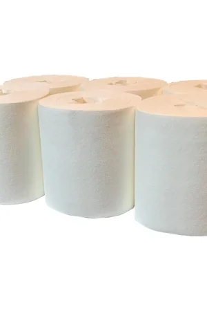 Limited Time Spilfyter 74491 6 Dry Airlaid Wiper Rolls 300 Wipes per Roll - 6.8"x6" Cellulose -Based Wiper 6 Rolls/Case