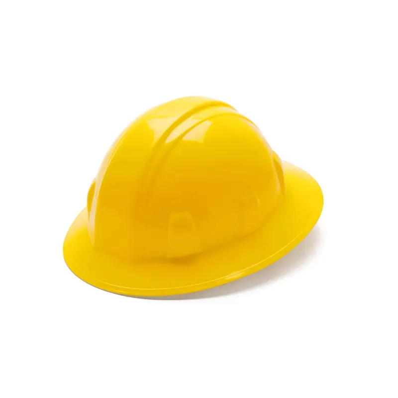 Pyramex HP24130 Yellow -Full Brim 4 Pt Ratchet Suspension Direct From Factory