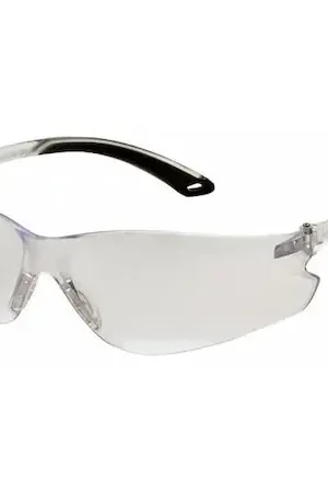 Free Returns Pyramex S5810S Safety Glasses Wraparound Clear Polycarbonate Lens Scratch-Resistant