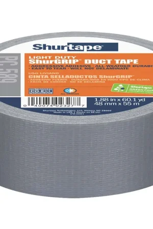 Authentic Shurtape 152300 PC 589 - SILVER - 48MM x 55M