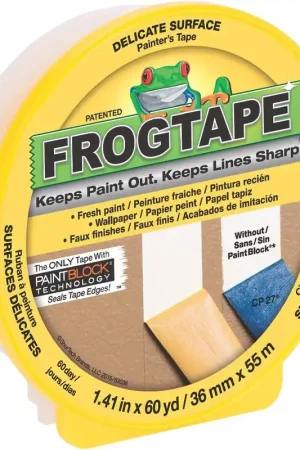 FROGTAPE 217143 Multi-Use Delicate Surface Paint Block Tape 36mm x 55m Must Have