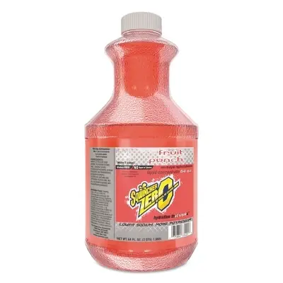 Hot Picks Sqwincher 159050102 ZERO Liquid Concentrate Fruit Punch 64 Oz Yields 5 Gal Bottle