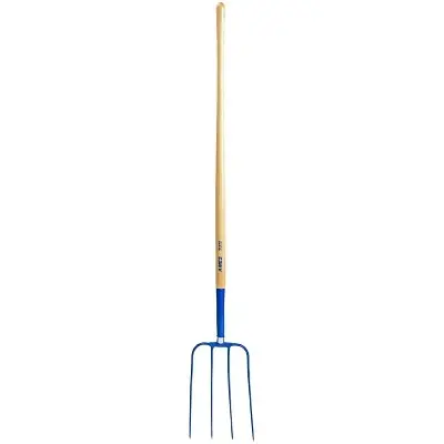 True Temper 1838000 Manure Fork 4-Tine 8.75 Inch Width 48 Handle Luxury