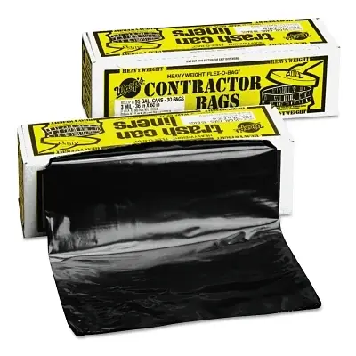 Warp Brothers HB55-30 Trash Can Liners 3 Mil 55 Gal Hot Picks