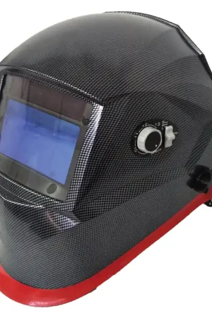 WeldPro Safety ASH1001 AUTO DARKENING WELDING HELMET BLACK CARBON BLACK SERIES 700 Fan Favorite