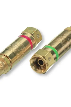Western Enterprises FA-30 FLASHBACK ARRESTOR SET - REGULATOR ADAPTOR STYLE - B -SIZE 9/16" -18 UNF - OXYGEN & ACETYLENE/FUEL GASES Best Price