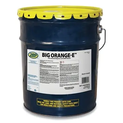 Premium Zep 48535 Big Orange-E Industrial Degreaser 5 gal Pail Citrus