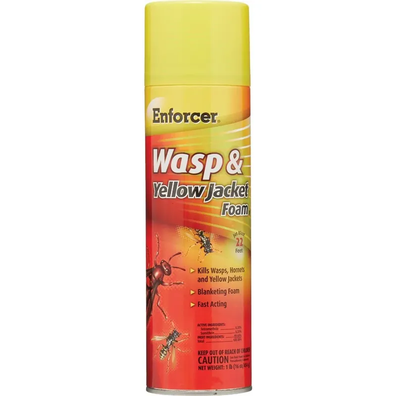 Enforcer FWH16 Foaming Aerosol Spray Yellow Jacket, Wasp & Hornet Killer Best Choice