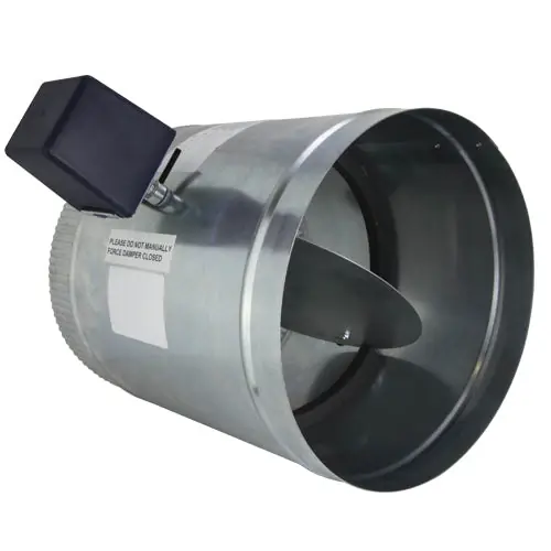 Limited Offer iO HVAC Controls D-14-PO Fresh Air Damper 24V (14 inches) Replacement for Honeywell EARD14TZ, Aprilaire 6514