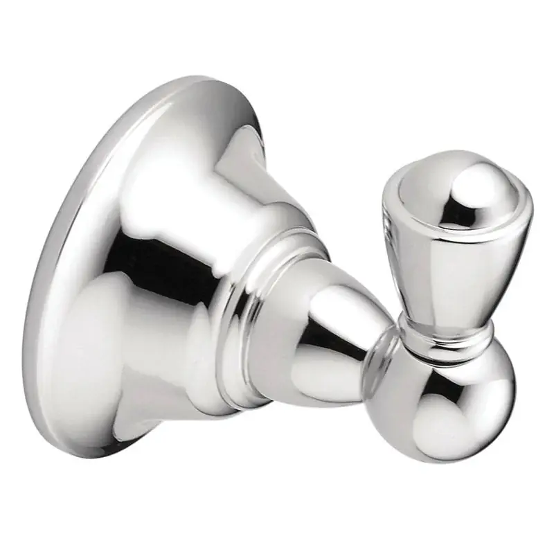 Direct From Factory Emerson 054905 DN6803CH Sage Robe Hook, 1 Hook, 2.38 in OAW x 2.565 in OAD x 2.815 in OAH, Import