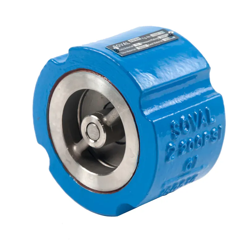 Soval 1036-060 6" Cast Iron Wafer Silent Check Valve Factory Price