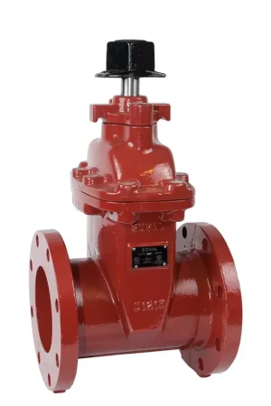 Soval 802-080F 8" Ductile Iron UL/FM Flanged NRS Gate Valve Popular