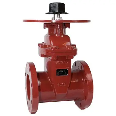 Flash Sale Soval 802IP-080 8" Ductile Iron UL/FM, Flanged Post Indicator Valve