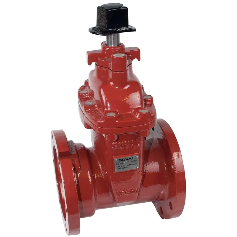 Soval 809-040TF 4" Ductile Iron UL/FM NRS Tapping Valve High Quality