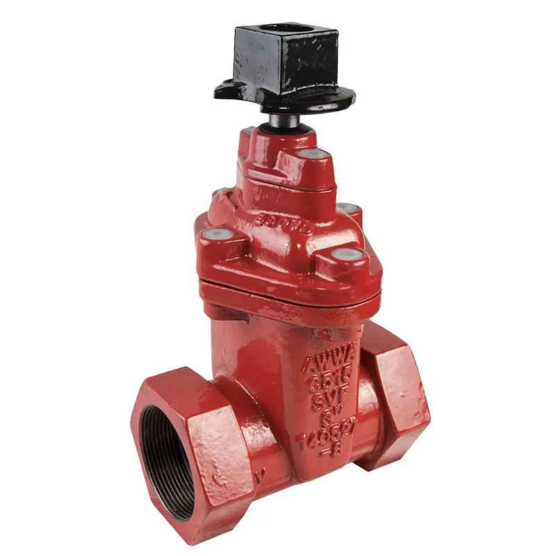 Soval 810-060T 6" Ductile Iron Threaded NRS Gate Valve Buy Direct