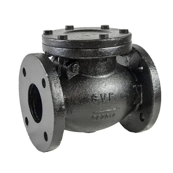 Soval 820-040F 4" Cast Iron Flanged Swing Check Valve Premium