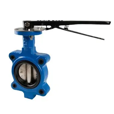 Deal Soval 842-020 2" Cast Iron Lug Style Butterfly Valve - Ductile Disc