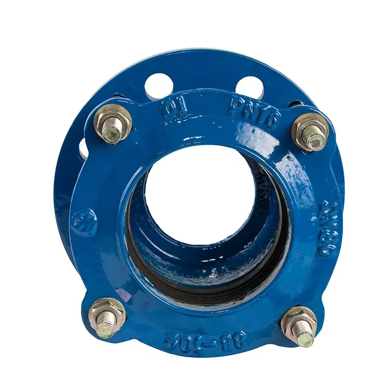 Discount Soval 906-040DI 4" Ductile Iron Flanged Adapter
