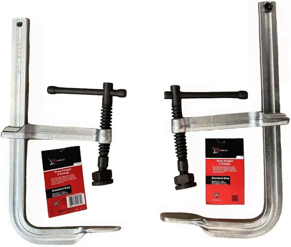 XTRweld TCFF081200SD 08 in Clamp F 1200 PSI 3-P S-Pad Steel Chrome Hot Picks
