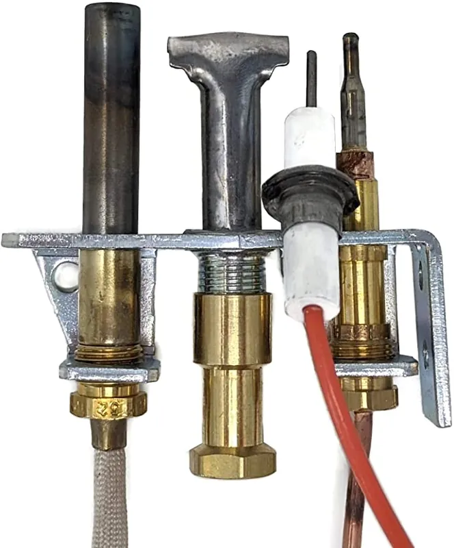 Empire Industries R5143 Direct Vent Fireplace Natural Gas Pilot Assembly with Thermopile & Thermocouple Fan Favorite