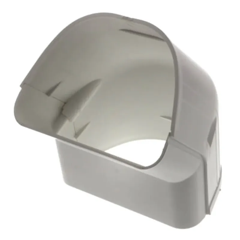 Rectorseal CFW03044 Elbow, Outside Vertical, 45 deg, 4.5 in, PVC, White Must Have