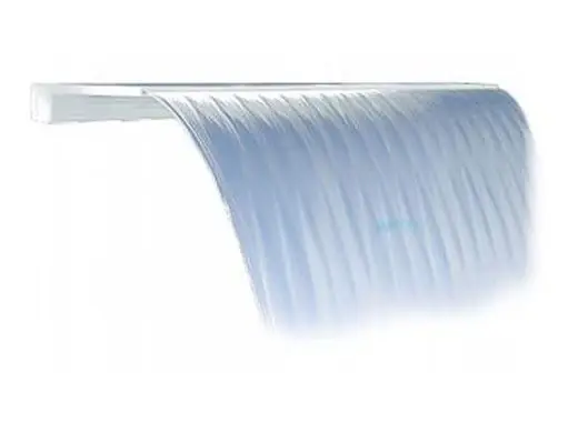 Custom Molded Products 25577-230-120 24In Pool Waterfall 12In Lip White Best Choice