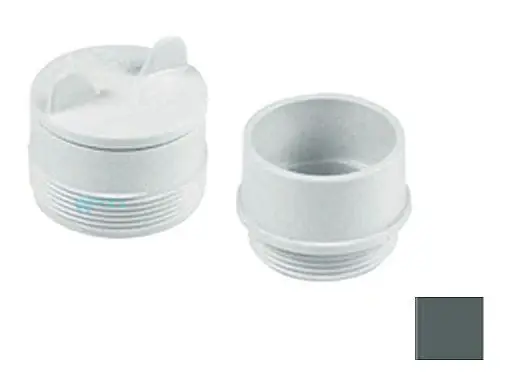 AquaStar Pool Products HV105 Hydrostatic Relief Valve 2 Dark Gray Budget
