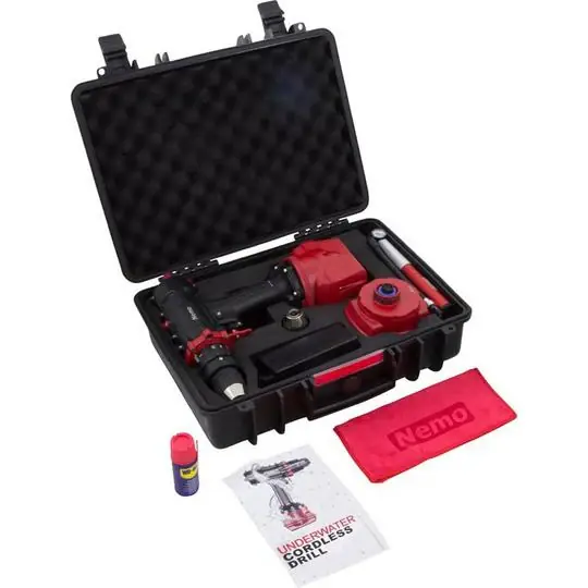Special Offer Nemo Power Tools DD-18V-6Li-50 Underwater Drill, Nemo, Diver Model, 164 Ft Depth, 6Ah