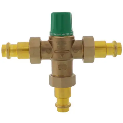 Free Returns Taco 5002-H3 1/2 Press 5002 Mixing Valve (Low Lead)