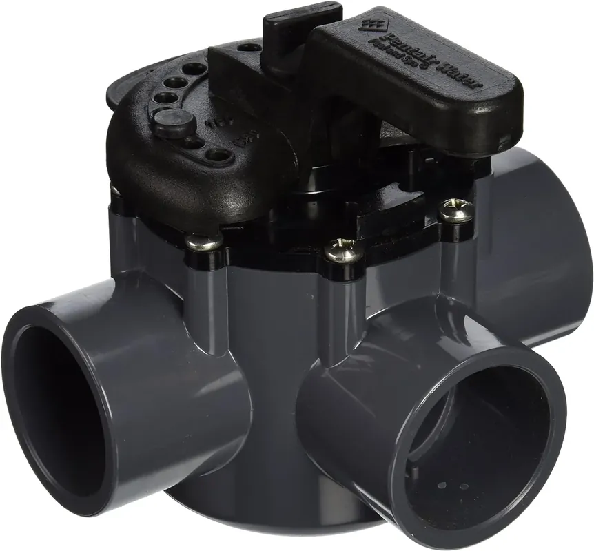Pentair 263037 3-Way PVC 1-1/2 inch Pool And Spa Diverter Valve High Quality