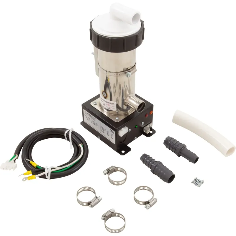 Latest Hydro Quip 27-V310-7T-K Heater Vertical Lo-Flo Repl HQ Universal Rite-Fit 5.5kW