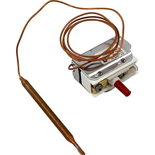 Same Day Shipping Invensys Appliance Controls 275-3288-00 Hi-Limit 1/4 Dia 36 Capillary SPST Screw Terminal 25A