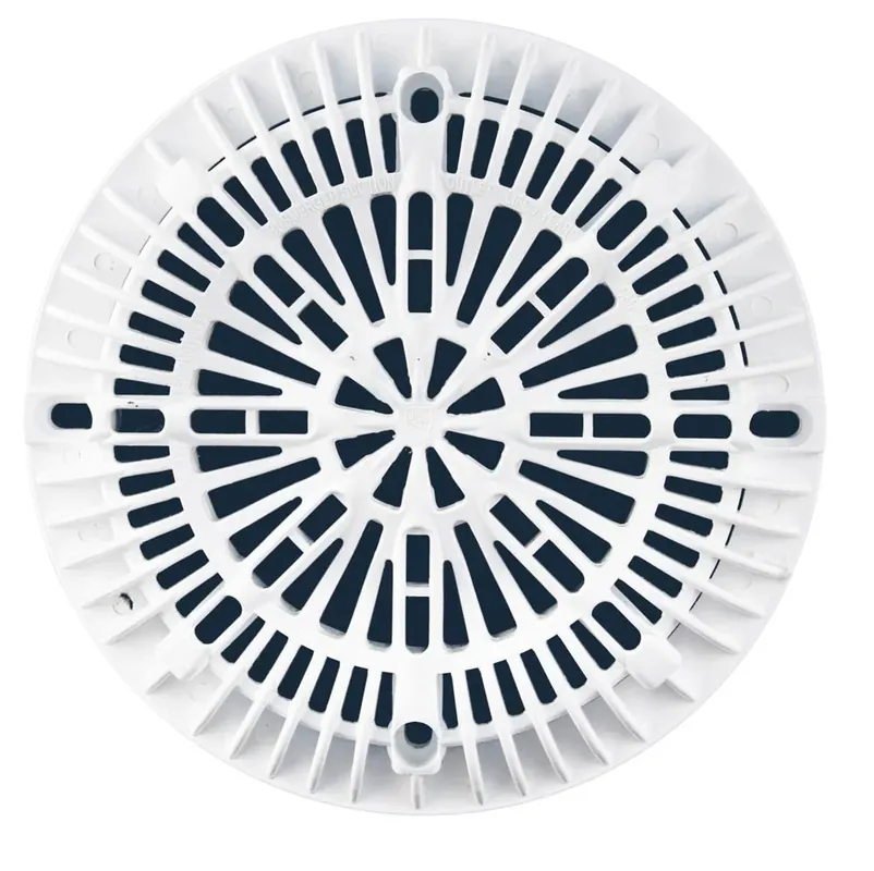 Limited Offer Custom Molded Products 25507-100-000 Main Drain Cover CMP Galaxy 8 White with Screw Kit