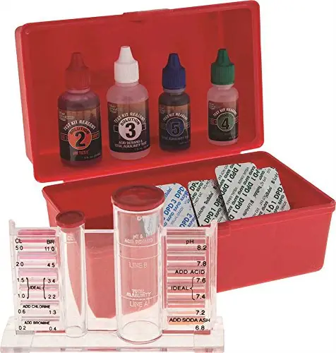 Super Sale VALTERRA PRODUCTS B7443 Test Kit 4-Way DPD Pool Chemistry Test