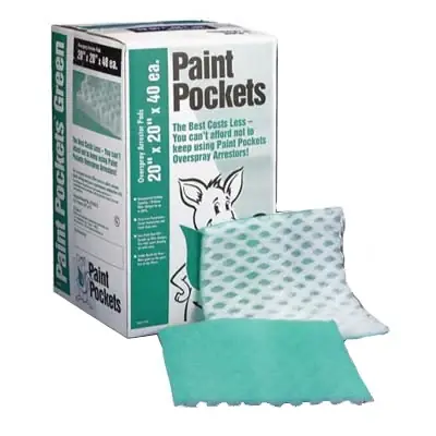 Mega Sale 50� x40 High-Capacity Green Paint Pocket FilterKoch 546-040-50M