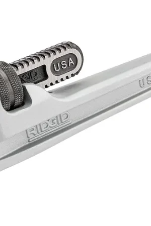 Ridgid 31110 Model 836 Aluminum Straight 36 Plumbing Pipe Wrench Silver Made In The USA Direct From Factory