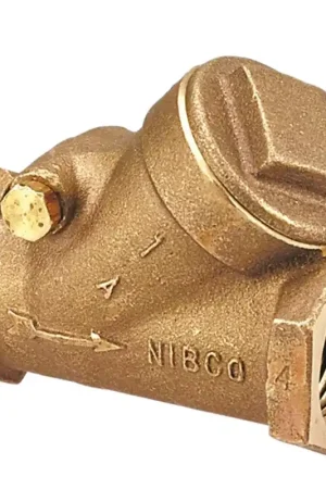 Flash Sale NIBCO NL73006 T-413-B Bronze Check Valve 1/2 inch FNPT Class 125