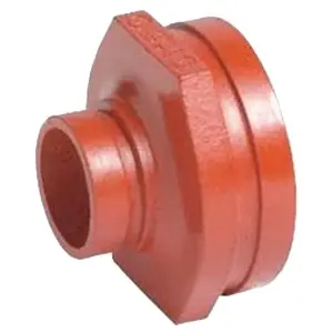 Direct From Factory Victaulic FD29050P00 FireLock Style 50 4 x 2 in Grooved Painted Concentric Reducer