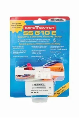 Rectorseal 97622 Safe-T-Switch SS610E Mini-Split System 15-250 VAC Professional Grade