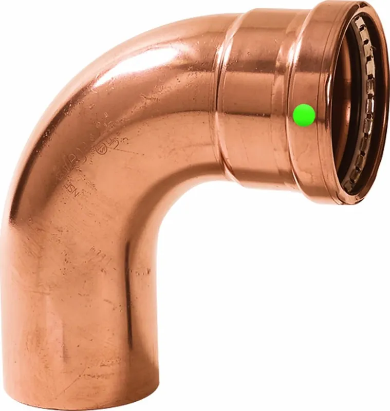 Same Day Shipping Viega 20648 ProPress Zero Lead Copper XL-C 90-Degree Elbow with 4-Inch FTG x P