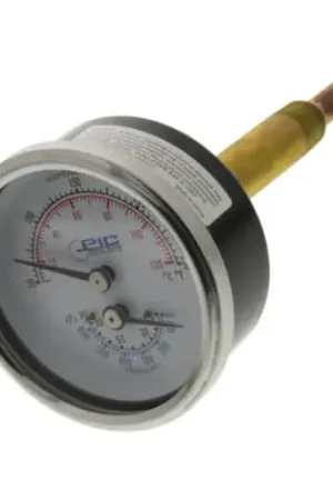 Sale Laars Heating Systems Company R0060600 Boiler JVS Temp/Pressure Gauge