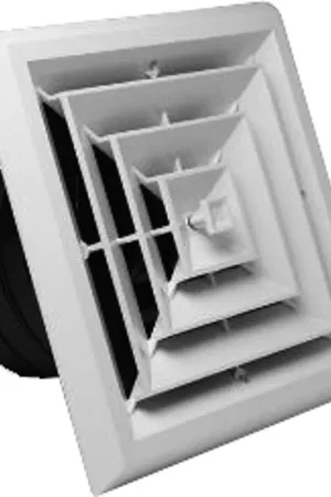 Rectorseal 81904 Diffuser 8 x 8 4-Way Grille/Damper/Box Classic MV4S Fast Shipping