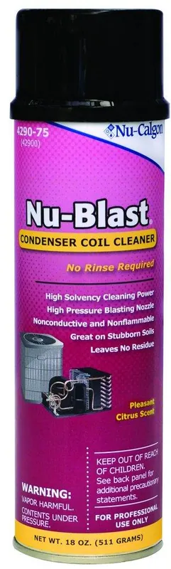 Nu-Calgon 4290-75 Nu-Blast 18 oz Aerosol Coil Cleaner Get Yours