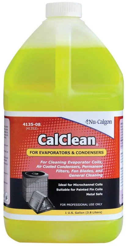 Genuine Nu-Calgon 4135-08 CalClean 1 Gallon Coil Cleaner