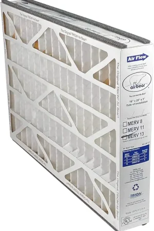 Premium Trion 266649-101 Trion Air Bear 266649-101 - 16 x 25 x 3 MERV 13 Pleated Air Filter