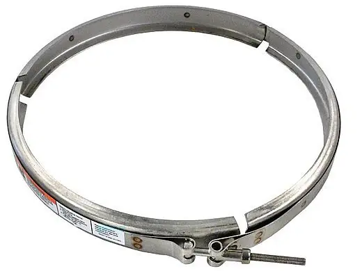Grab Now Pentair 25010-9100 Lower Clamp Assembly Replacement for Sta-Rite Posi-Flo II Pool and Spa Cartridge Filters