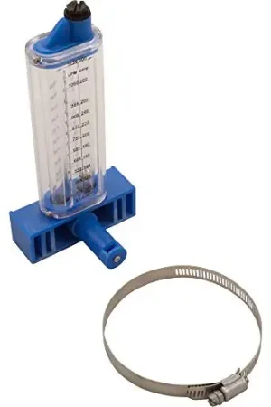 Luxury Rola-Chem 570371V Flow Meter 3-inch PVC Vertical Mount 80-300GPM 303-1136LPM