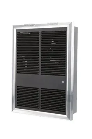 Top Rated TPI F3326TDRP Series 3320 Commercial Fan Forced Wall Heater 4000W Single Pole Tamperproof Thermostat
